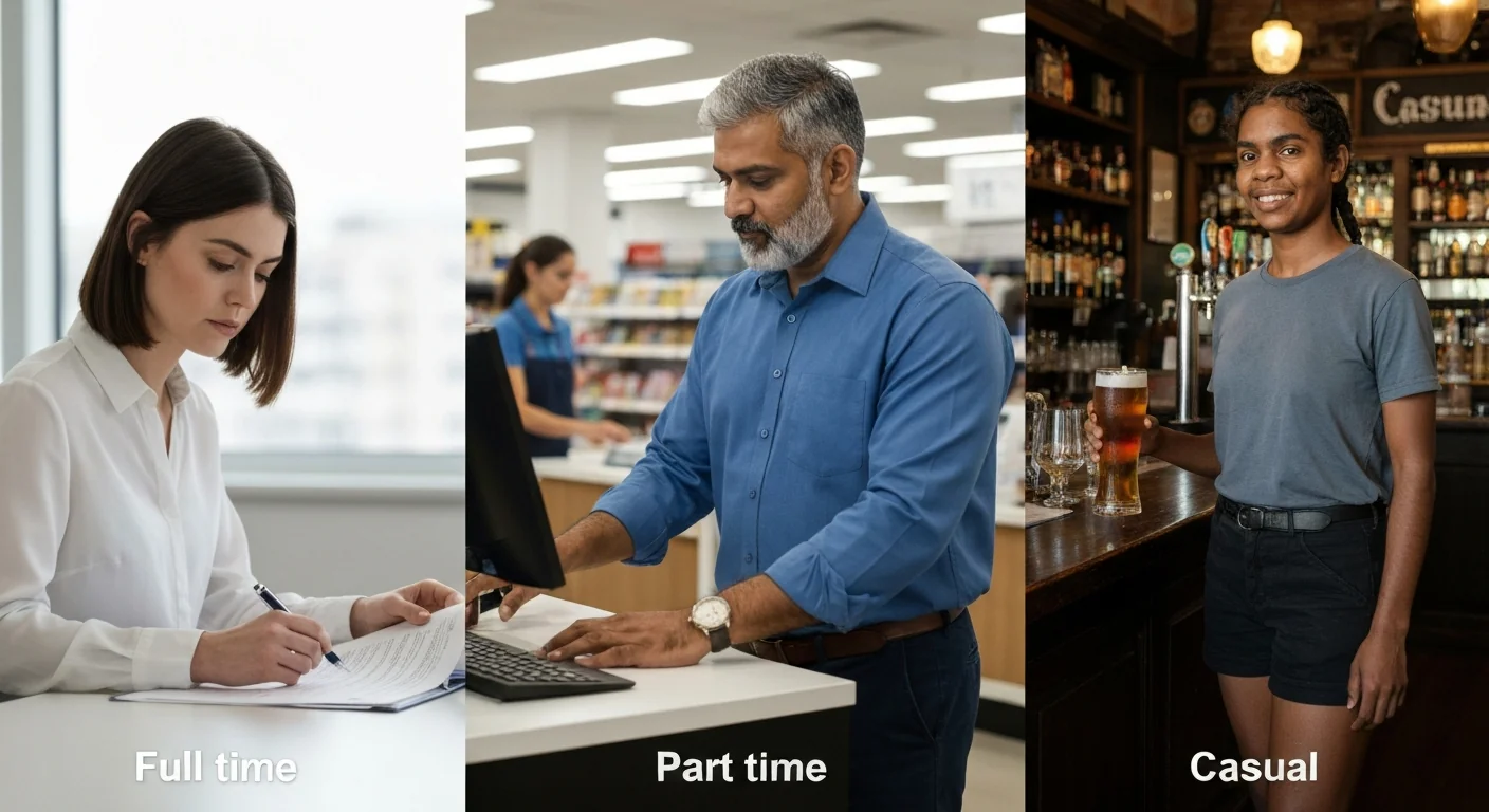 Full-Time vs Part-Time vs Casual Employment in Australia 2025