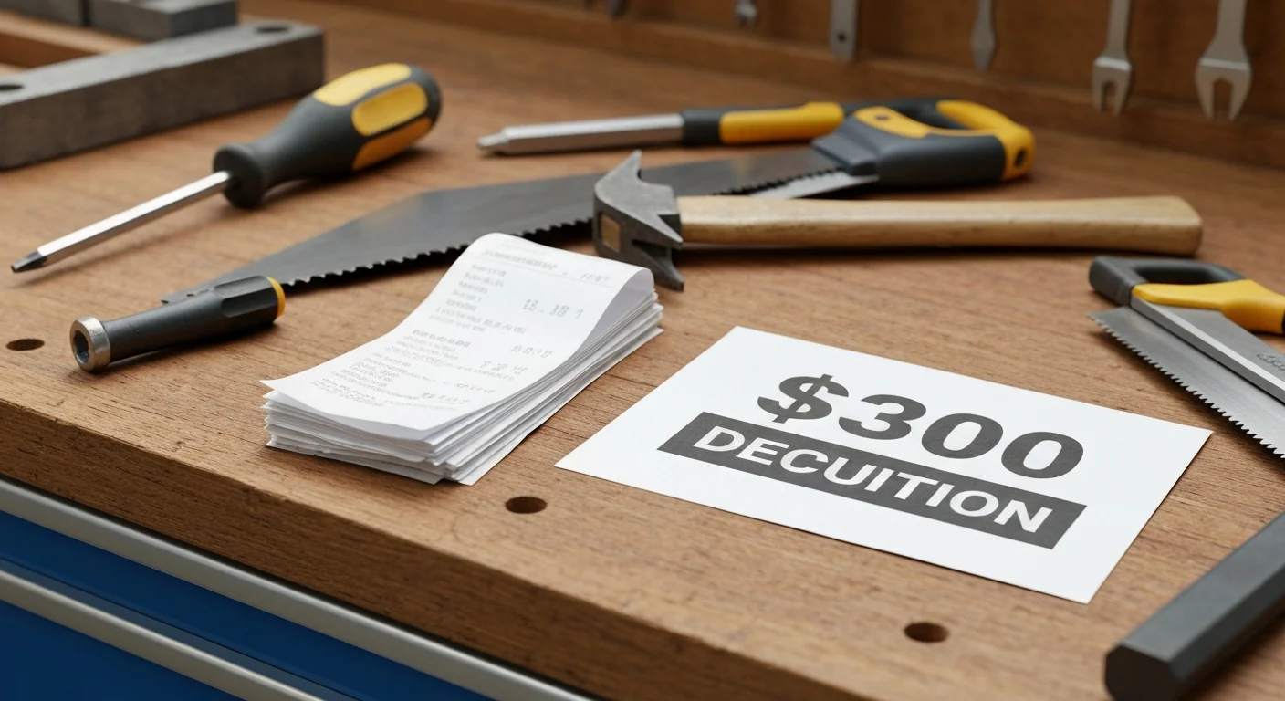 Tools & Equipment Deductions Australia 2025: $300 Rule & Depreciation